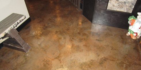 acid stain concrete san diego