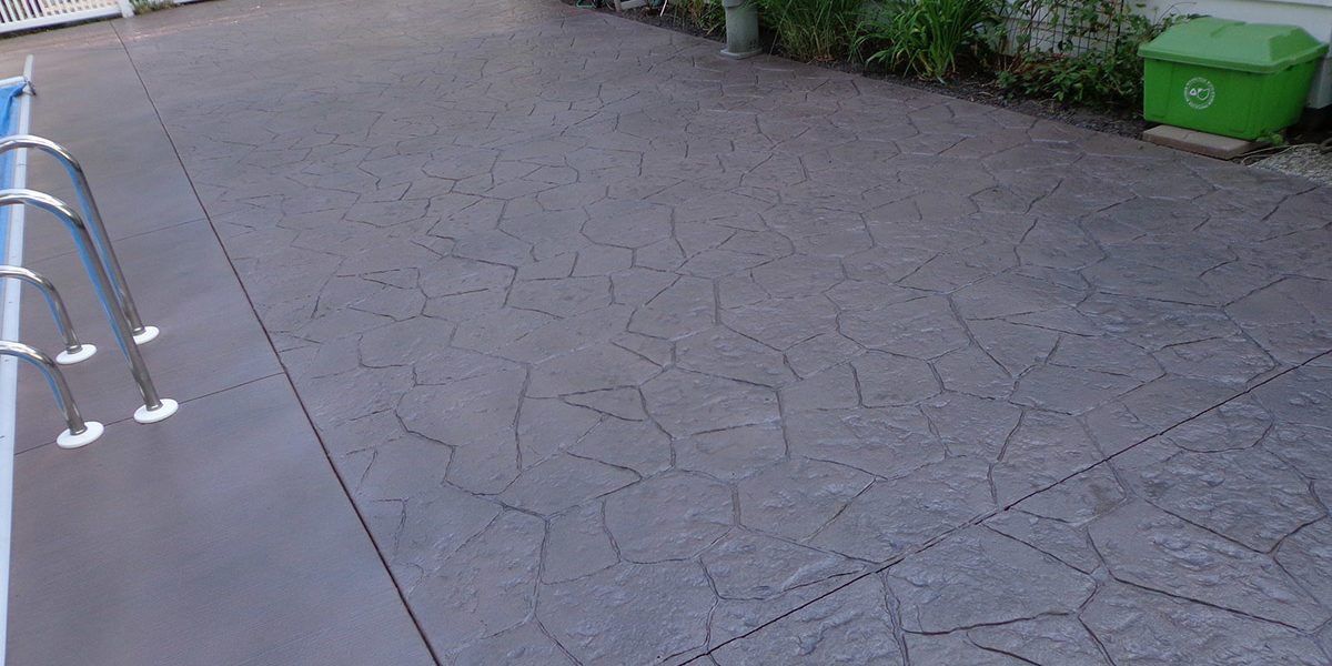 Stamped Concrete Pool Deck Chula Vista