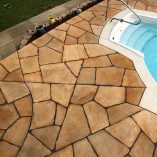 Pool Deck Stamping