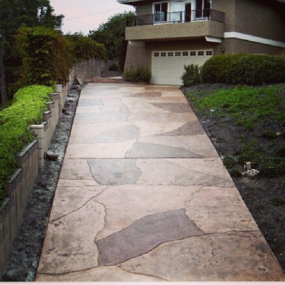 stamped concrete driveway san diego